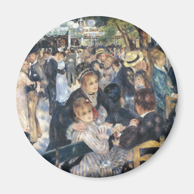 Renoir Moulin Dance Galette Party Magnet (Vorne)