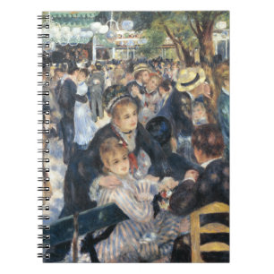 Renoir Moulin Tanz Galette Party Notizblock