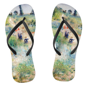 Renoir - Pfad führt durch das große Gras Flip Flops