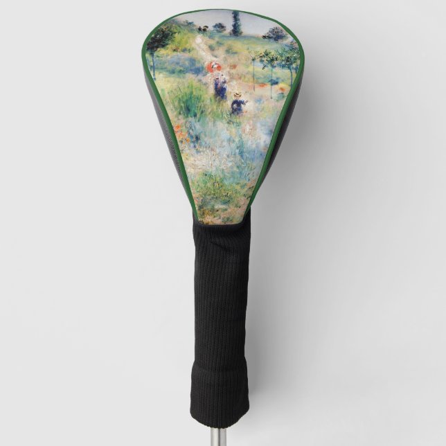 Renoir - Pfad führt durch das große Gras Golf Headcover (Vorderseite)