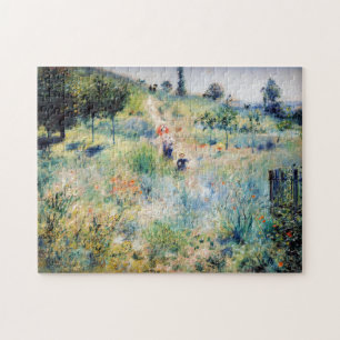 Renoir - Pfad führt durch das große Gras Puzzle