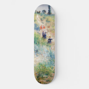 Renoir - Pfad führt durch das große Gras Skateboard