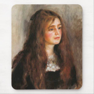 Renoir "Portrait of Julie Manet" Mousepad