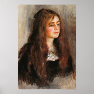 Renoir "Portrait of Julie Manet" Poster