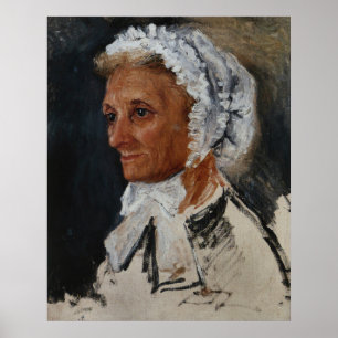 Renoir Porträt der Mutter des Künstlers Kunst Poster