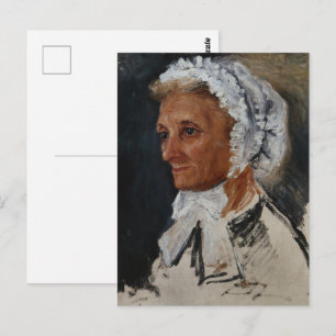 Renoir Porträt der Mutter des Künstlers Postkarte