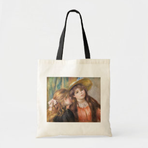 Renoir - Porträt von zwei kleinen Mädchen Tragetasche