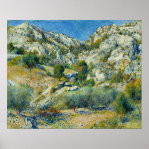 Renoir - Rocky Crags bei L'Estaque Poster