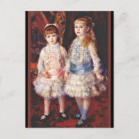 Renoir - Rosa und Blau, berühmtes Bild,