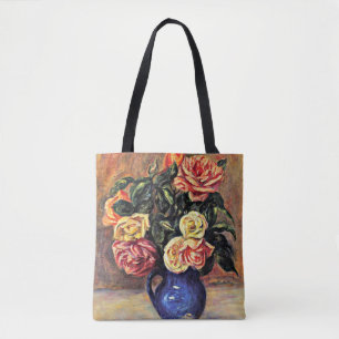 Renoir - Rose in einer blauen Vase