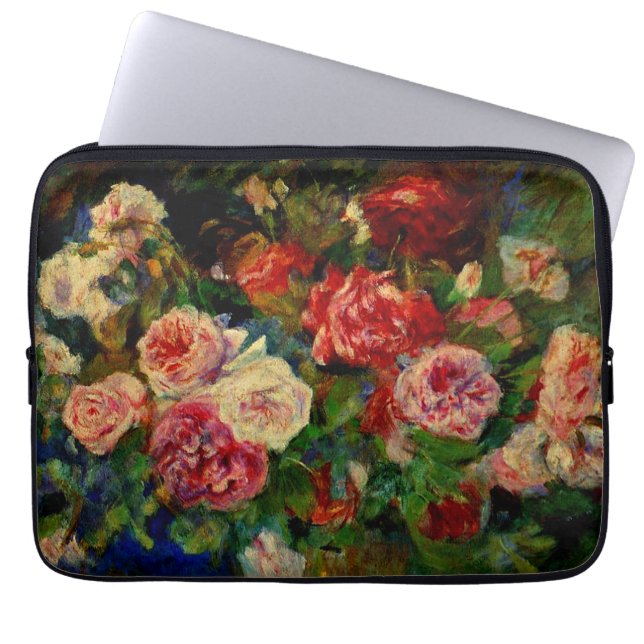 Renoir - Rose Laptopschutzhülle (Vorderseite)