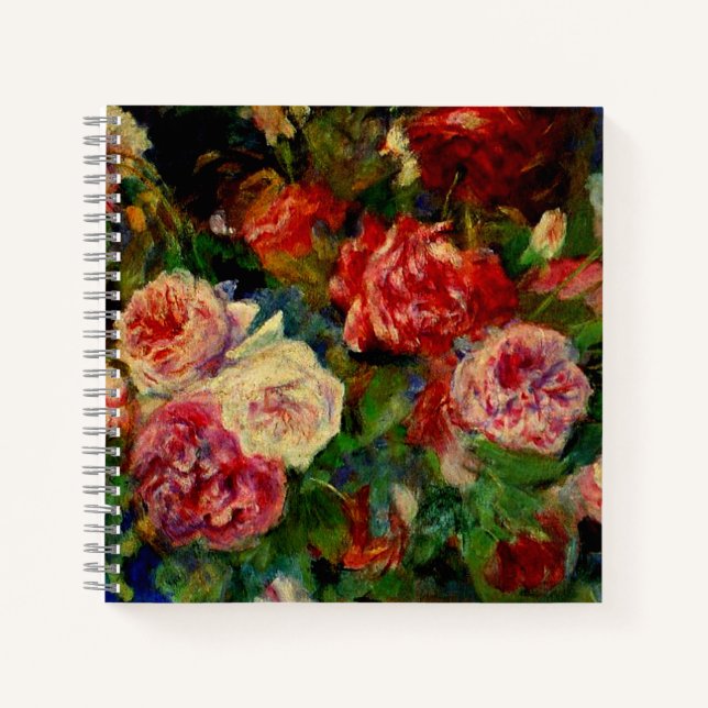 Renoir - Rose, Notizbuch (Vorderseite)