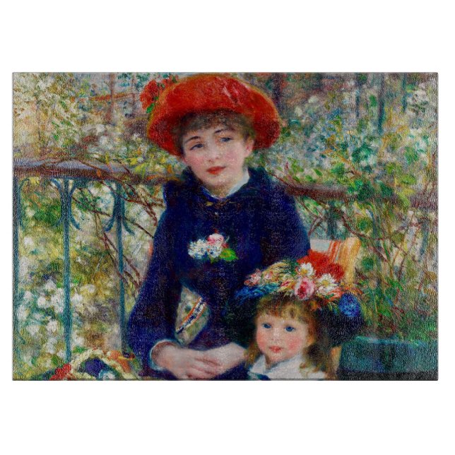 Renoir’s Mother and Child Cutting Board Schneidebrett (Vorderseite)