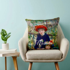 Renoir’s Mother and Child Throw Pillow   Kissen