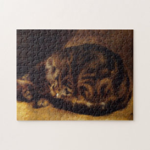 Renoir Schlafenkatzen-Puzzlespiel Puzzle