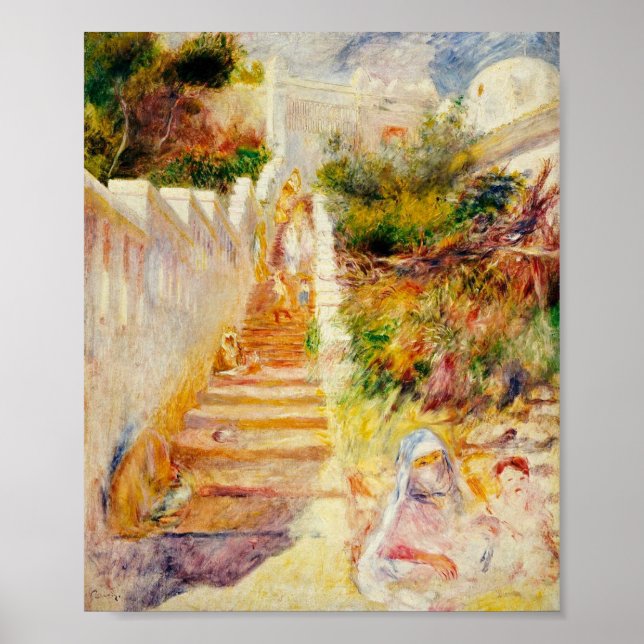 Renoir, Schritte in Algier Poster (Vorne)