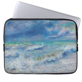 Renoir Seascape. Blue nautical impressionism / Sea Laptopschutzhülle