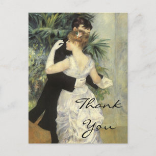 Renoir-Stadttanz Postkarte