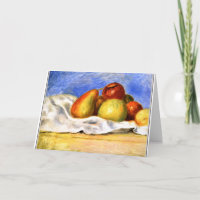Renoir - Stillleben mit Äpfeln und Birnen