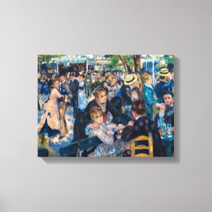 Renoir - Tanz im Le Moulin de la Galette Leinwanddruck