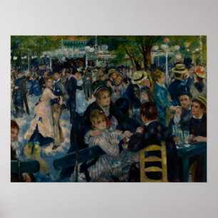Renoir - Tanz im Le Moulin de La Galette Poster