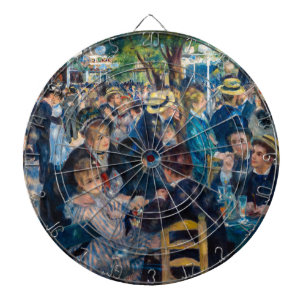 Renoir - Tanz im Moulin de la Galette Dartscheibe