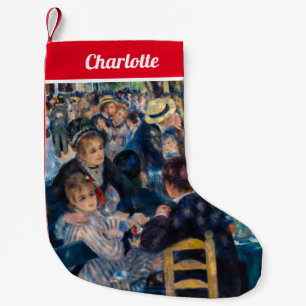Renoir - Tanz im Moulin de la Galette Kleiner Weihnachtsstrumpf