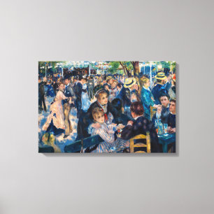 Renoir - Tanz im Moulin de la Galette Leinwanddruck