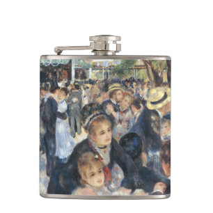 Renoir Tanz im Moulin de la Galette Vintage Flachmann