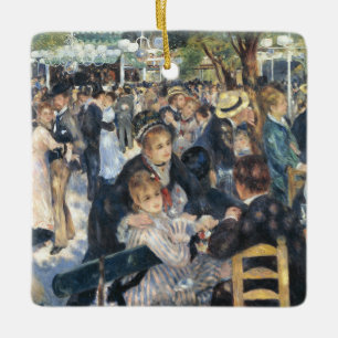 Renoir Tanz im Moulin de la Galette Vintage Keramikornament