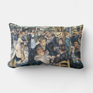 Renoir Tanz im Moulin de la Galette Vintage Lendenkissen