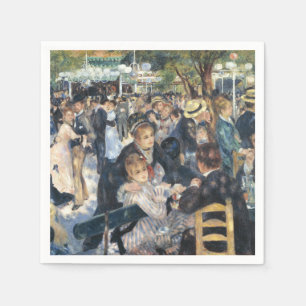 Renoir Tanz im Moulin de la Galette Vintage Serviette