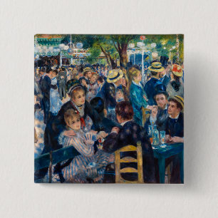 Renoir - Tanz in Le Moulin de la Galette Button