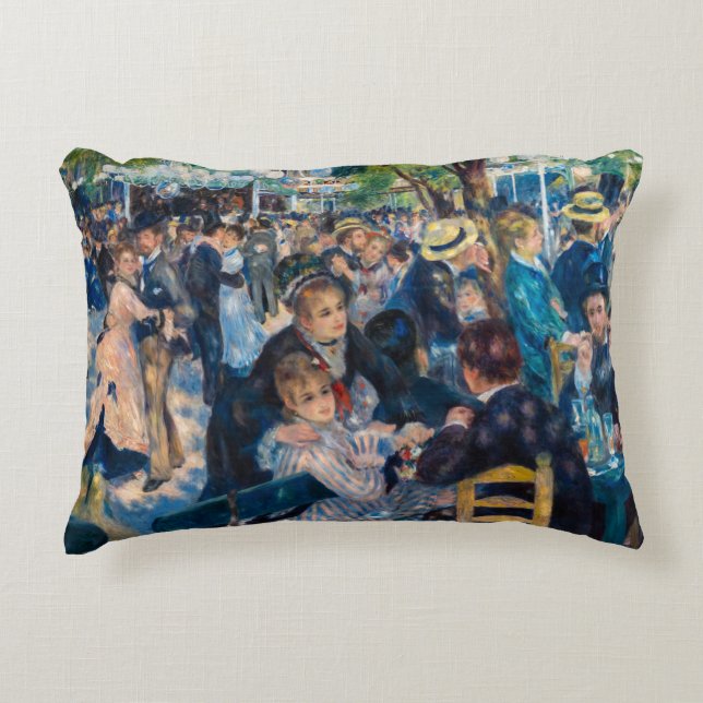 Renoir - Tanz in Le Moulin de la Galette Dekokissen (Vorderseite)
