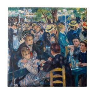 Renoir - Tanz in Le Moulin de la Galette Fliese