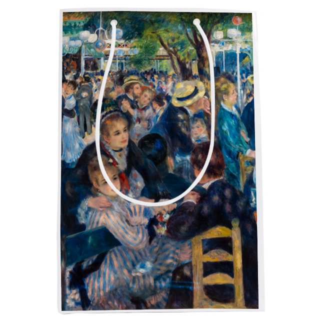 Renoir - Tanz in Le Moulin de la Galette Mittlere Geschenktüte (Vorderseite)