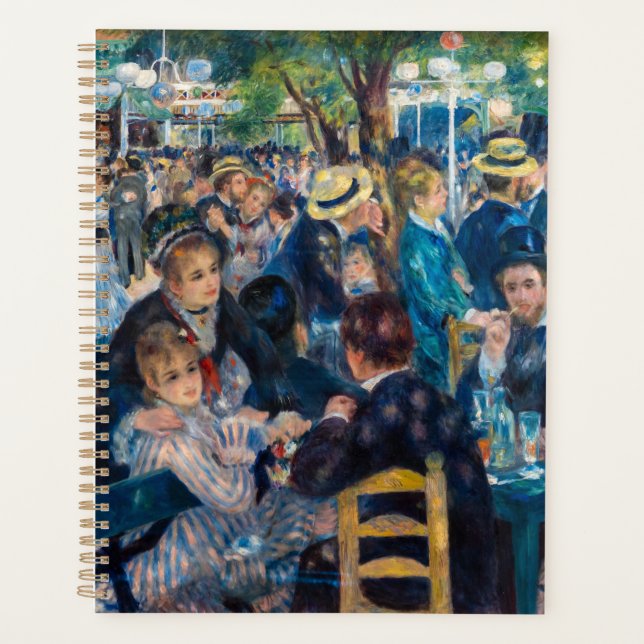 Renoir - Tanz in Le Moulin de la Galette Planer (Vorderseite)