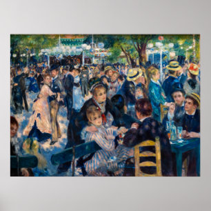 Renoir - Tanz in Le Moulin de la Galette Poster