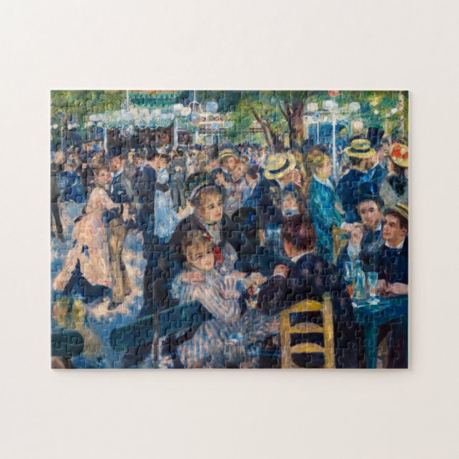 Renoir - Tanz in Le Moulin de la Galette Puzzle (Horizontal)