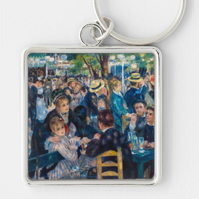 Renoir - Tanz in Le Moulin de la Galette Schlüsselanhänger (Vorne)