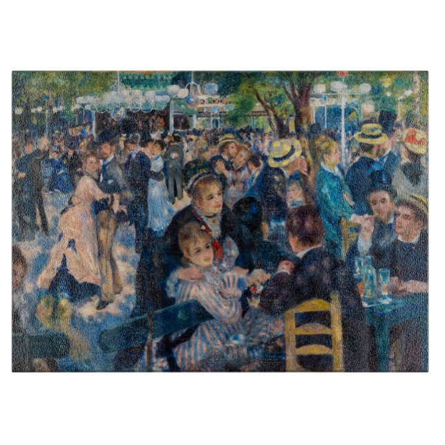 Renoir - Tanz in Le Moulin de la Galette Schneidebrett (Vorderseite)
