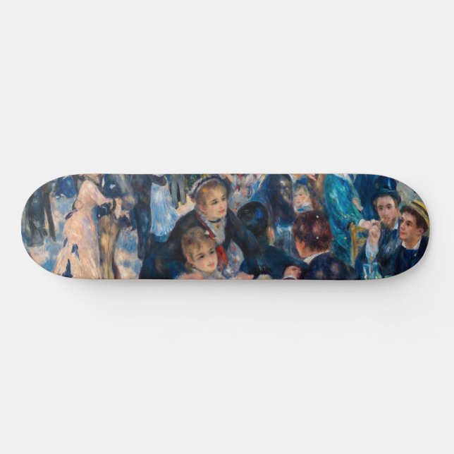Renoir - Tanz in Le Moulin de la Galette Skateboard (Horizontal)