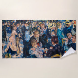 Renoir - Tanz in Le Moulin de la Galette Strandtuch