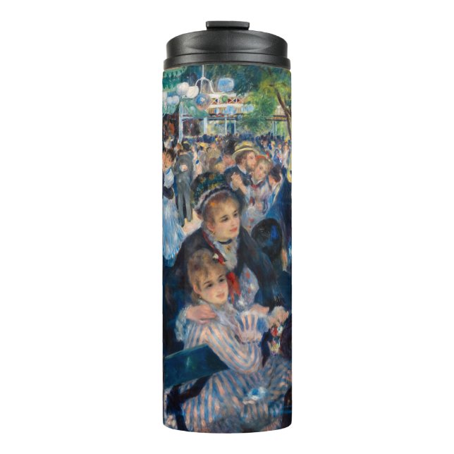Renoir - Tanz in Le Moulin de la Galette Thermosbecher (Vorderseite)