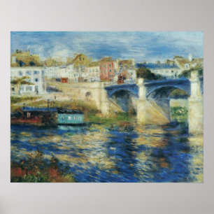 Renoir - The Chatou Bridge 1875 Poster