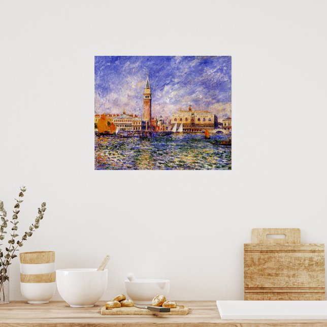 Renoir, The Doges' Palace, Poster (Küche)