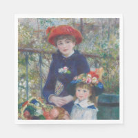 Renoir Two Sisters Terrasse Französischer Impressi