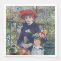 Renoir Two Sisters Terrasse Französischer Impressi