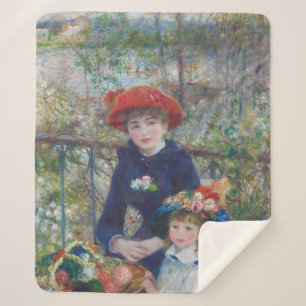 Renoir Two Sisters Terrasse Französischer Impressi Sherpadecke
