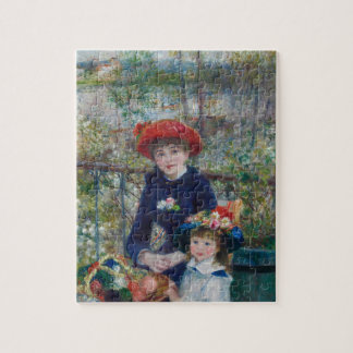 Renoir Two Sisters Terrasse Impressionismus Malere Puzzle